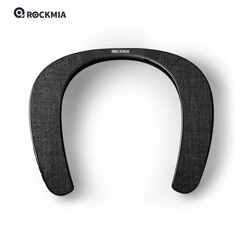 

Беспроводные наушники-гарнитура Rockmia EBS-905 Bluetooth 5.4 с креплением на шею, для просмотра ТВ, игр, дома и улицы, с поддержкой карты TF