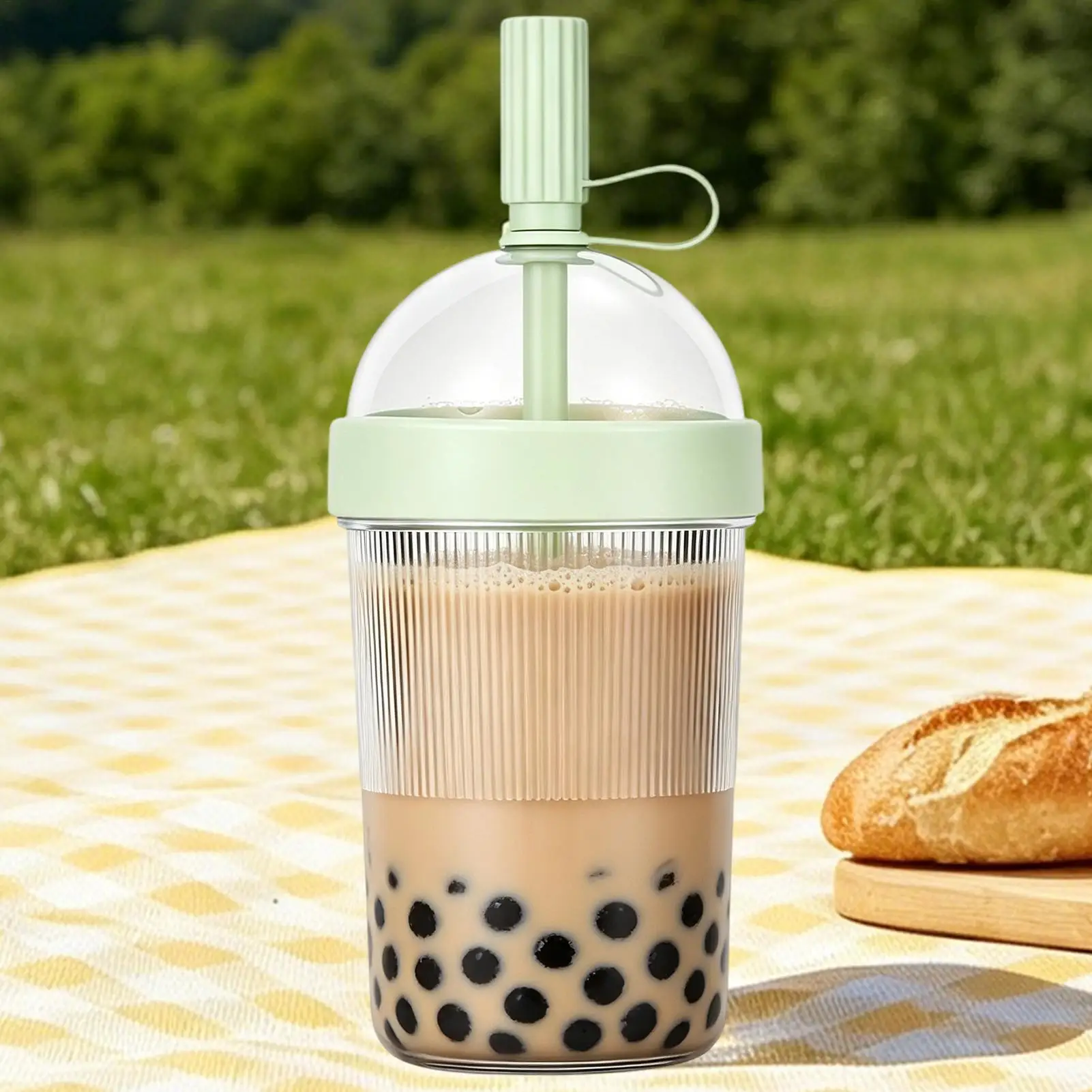 Coffee Cups With Lids Reusable 17oz Drink Mug With Lids Cold Drink Tumbler  for Women Men Travelers Students Home Picnic Camping