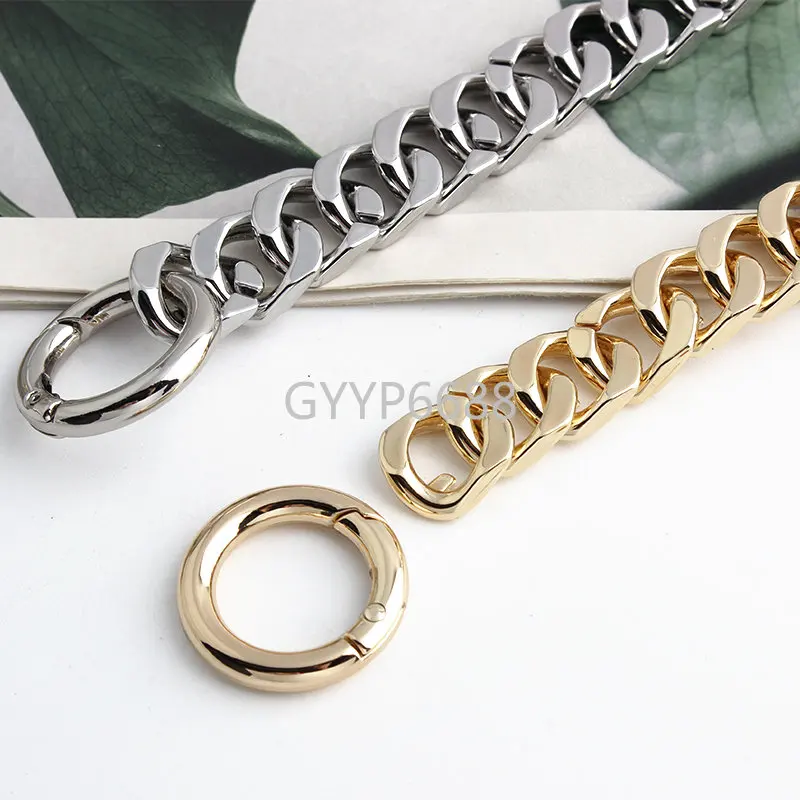 1PCS Gold,Silver Metal Mini Chains For Bags Handbags Purse Shoulder Strap Crossbody Replacement Decoration Hardware Accessories