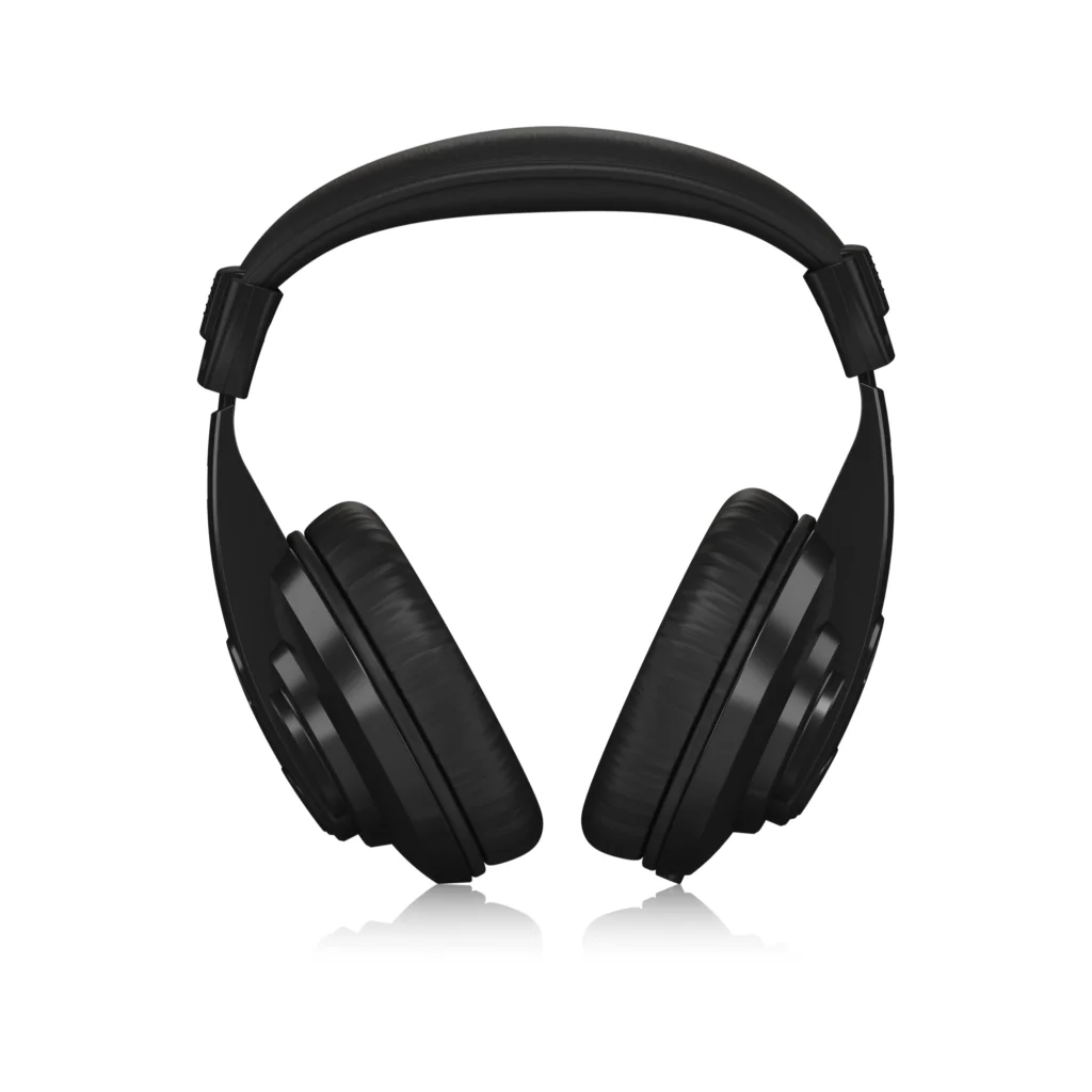 BEHRINGER HPM1100-BK Casque stéréo professionnel polyvalent pour la surveillance de référence, le streaming et les jeux