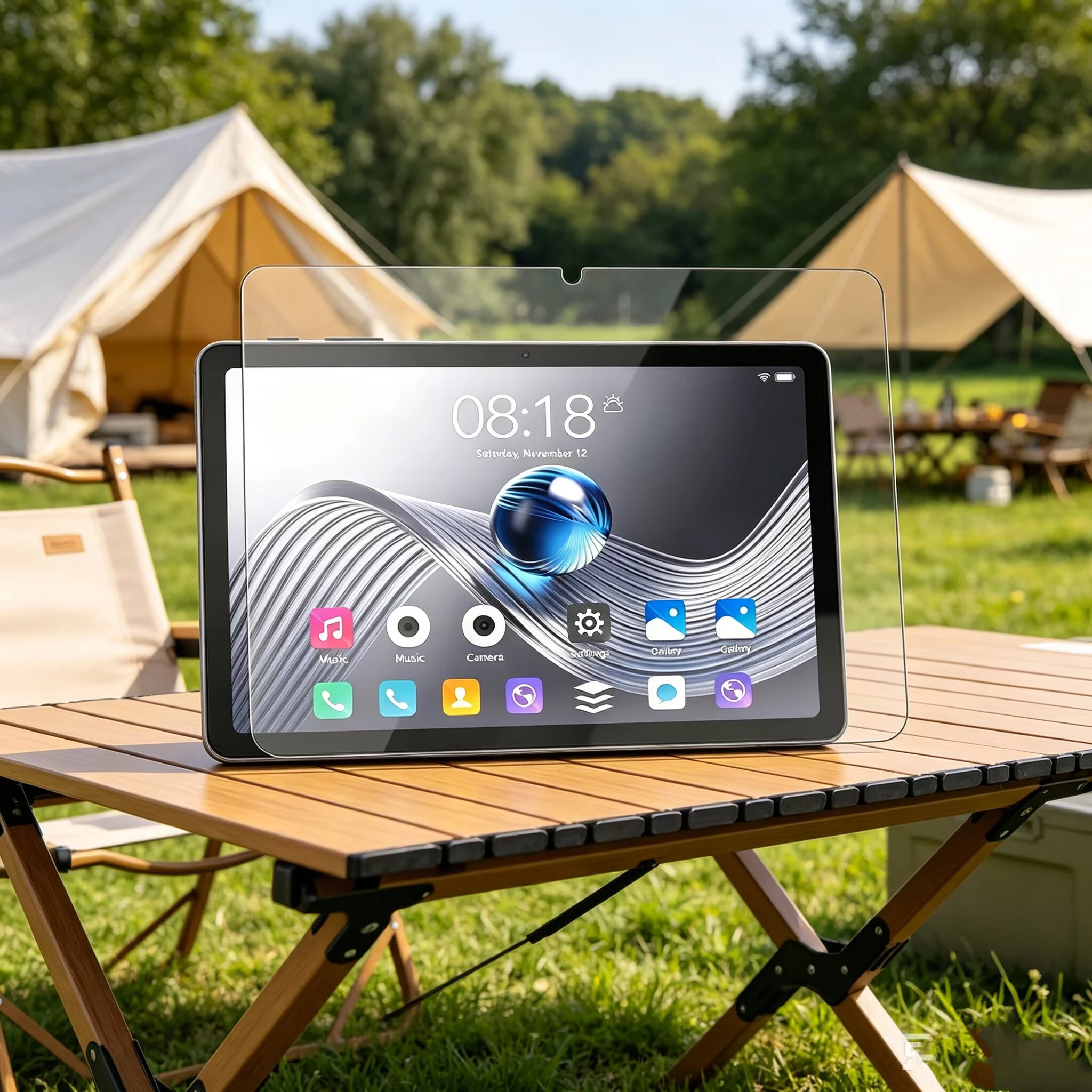1-2 szt. Premium Szkło Hartowane do tabletu BDF H39 10,1 cala HD, twardość 9H, odporna na zarysowania folia ochronna na ekran — zdjęcie produktu 5