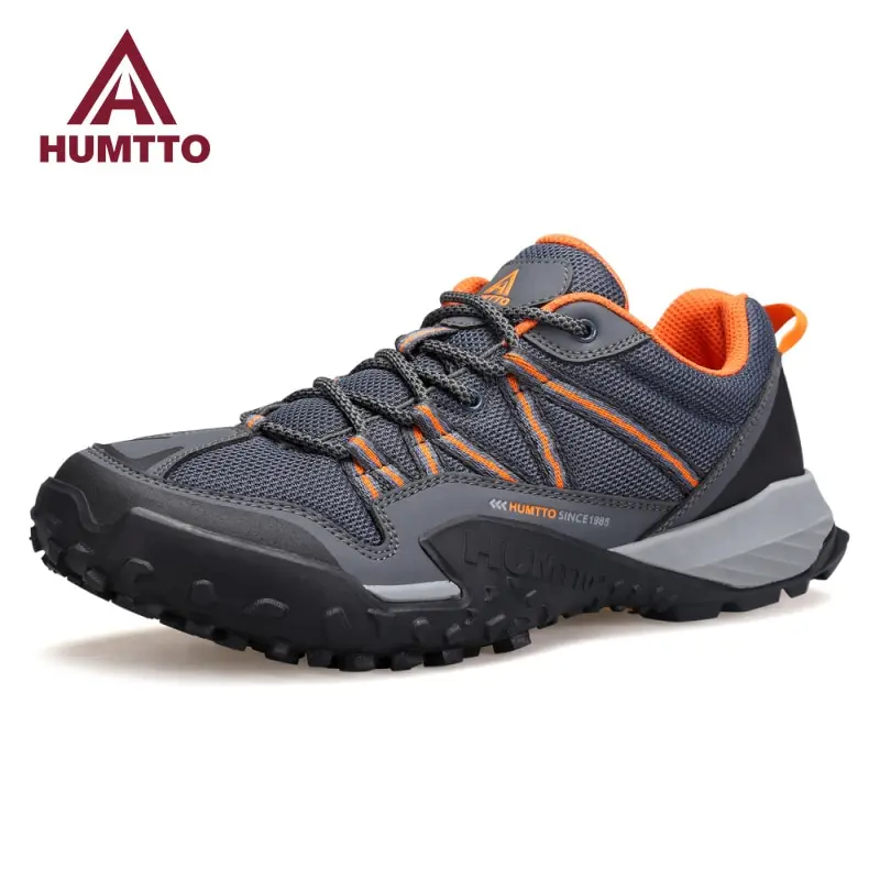 

HUMTTO Hiking Sneakers Sports Shoes For Men Trekking Sneakers Breathable Outdoor Walking Shoes Men's Sports Shoes Man Work Boots