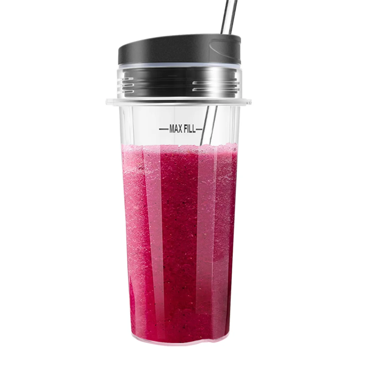 Tazza frullatore con coperchio per Nutri Ninja, parti di ricambio monodose per BL740/BL770/BL771/BL772/BL780/BL660/BL663/BL810