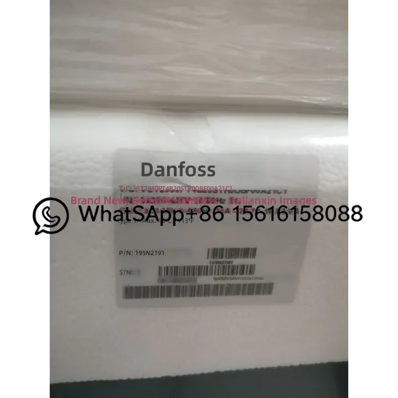 Danfoss VLT 2980 Inverter 11KW AC Drive Variable Frequency Converter 195N2191 PT4B20STR0DBF00A21C1 Industrial Motor