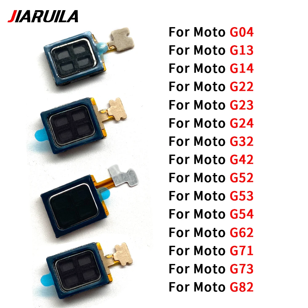 Earpiece Ear Sound Front Top Speaker Receiver Flex For Moto G04 G13 G14 G22 G23 G24 G32 G42 G52 G53 G54 G62 G71 G73 G82 G85