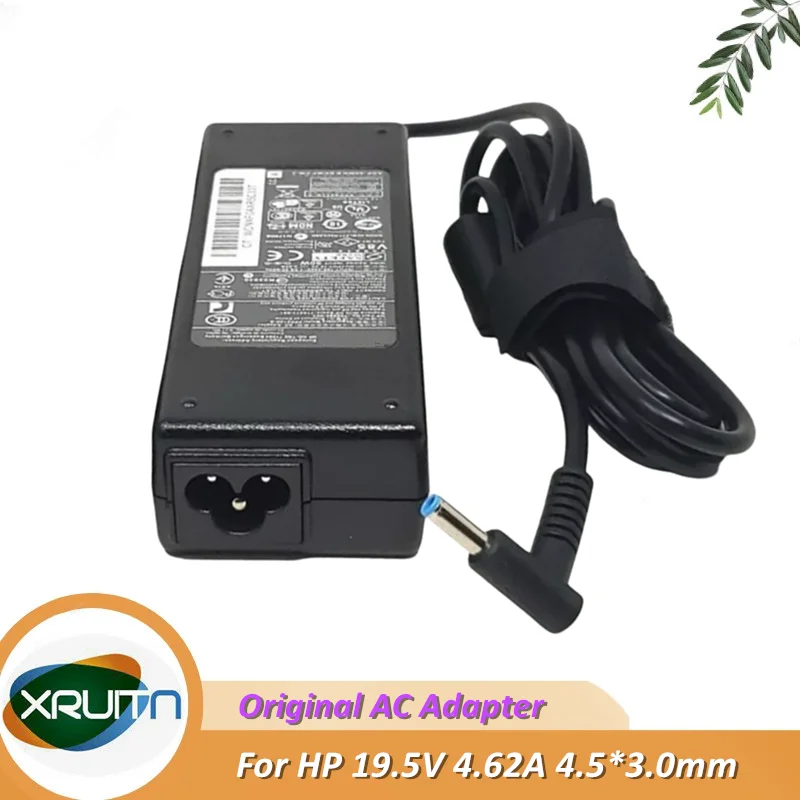 

For HP 90W Laptop Power Supply 19.5v 4.62a Blue Tip Charger AC Adapter 709986-003 709986-01 710413-001 Originl And Genuine OEM