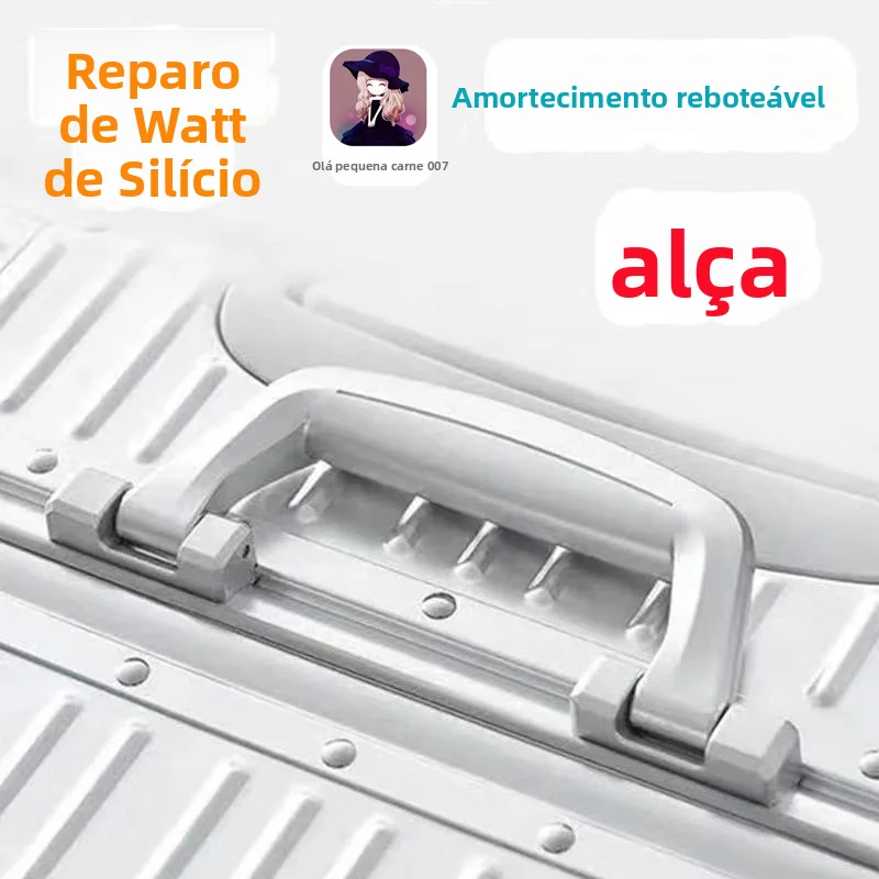 Peça de Substituição para Alça de Mala em Liga de Alumínio e Magnésio para Malas Samsonite e Outros Tipos 2011 e Anteriores