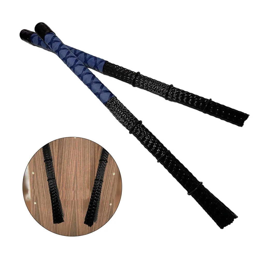1PC Professional Wavy Cajon For Jazz Drum Brush Rod Percussion Part Nylon Drum Brush -Stick Part Percussion Rod -Stick Accessory
