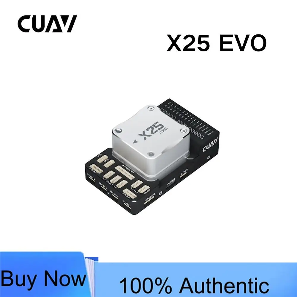 CUAV X25 EVO Flight Controller STM32H7 PX4 ArduPilot Open Source Autopilot for UAV Drone Unmanned Systems