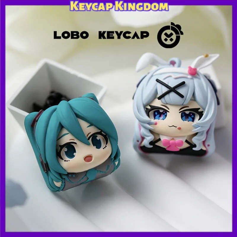 NEW Rabbit Hole Theme Mechanical Keyboard Resin Custom Cute Keycaps PC Gaming Keyboard Accessories Creativity Gift Collection