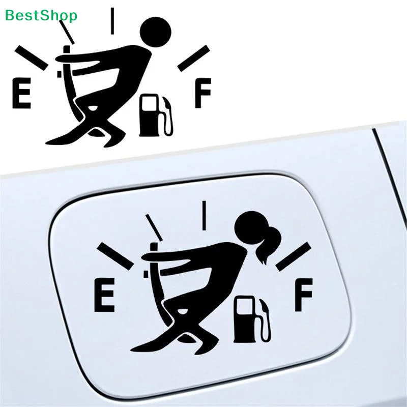 〔Q〕1 Sheet High Gas Consumption Style Car Sticker Coolest Creative Stickers For Car Accessories Waterproof PVC Decals