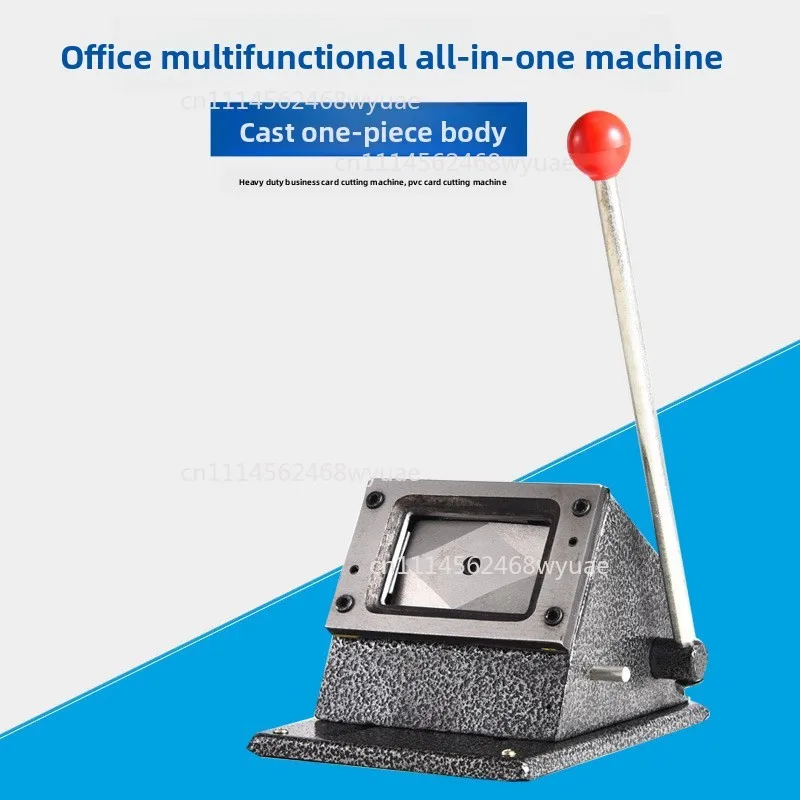 Heavy-duty Card Cutter 86*54 Rounded Corner PVC Card Holder  Punching Machine Manual  Member  Manufacturer