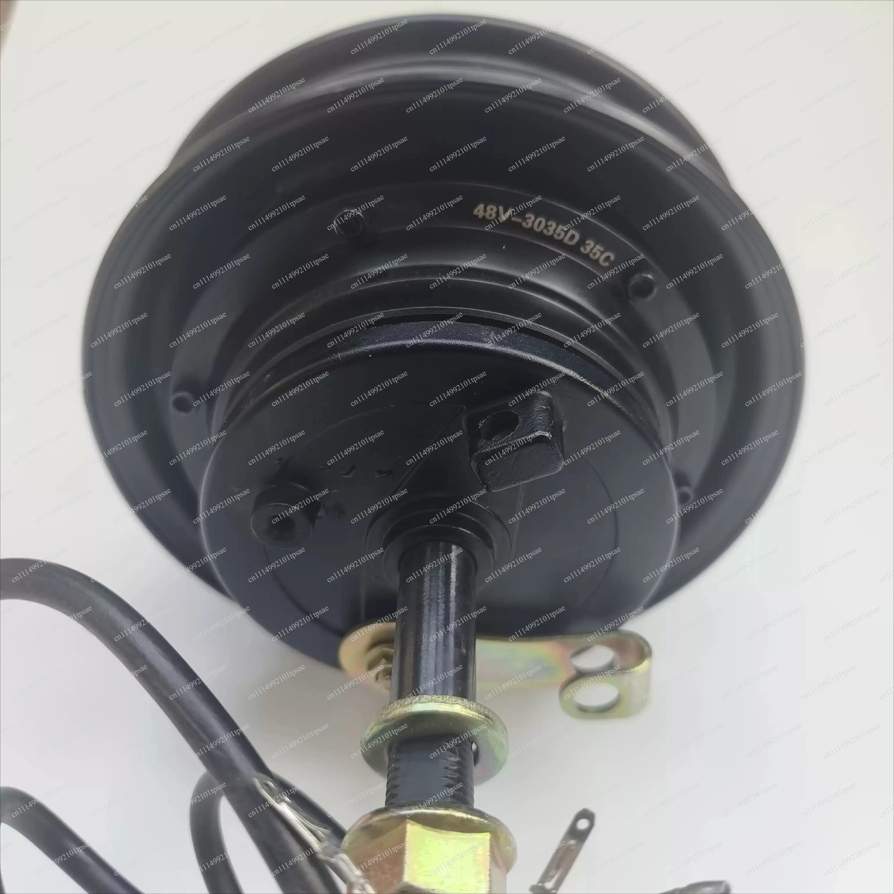 Tricycle rear wheel single-sided axle motor, wheel hub brake motor