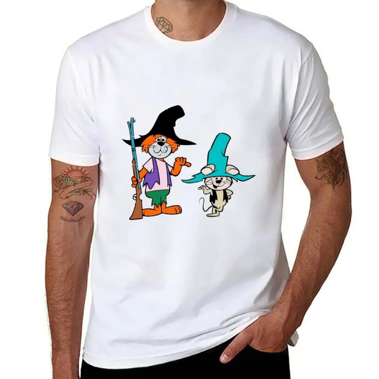 

Punkin Puss Mushmouse T-Shirt anime tshirt t shirts for man graphic vintage T-Shirt