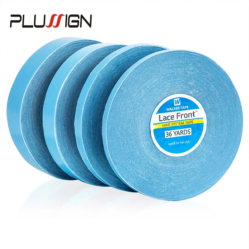 

Plussign 36Yards Hair Extension Tape For Lace Wig Double Side Glue Tape Sticky Adhesives Tape Skin Weft Wig Supplies