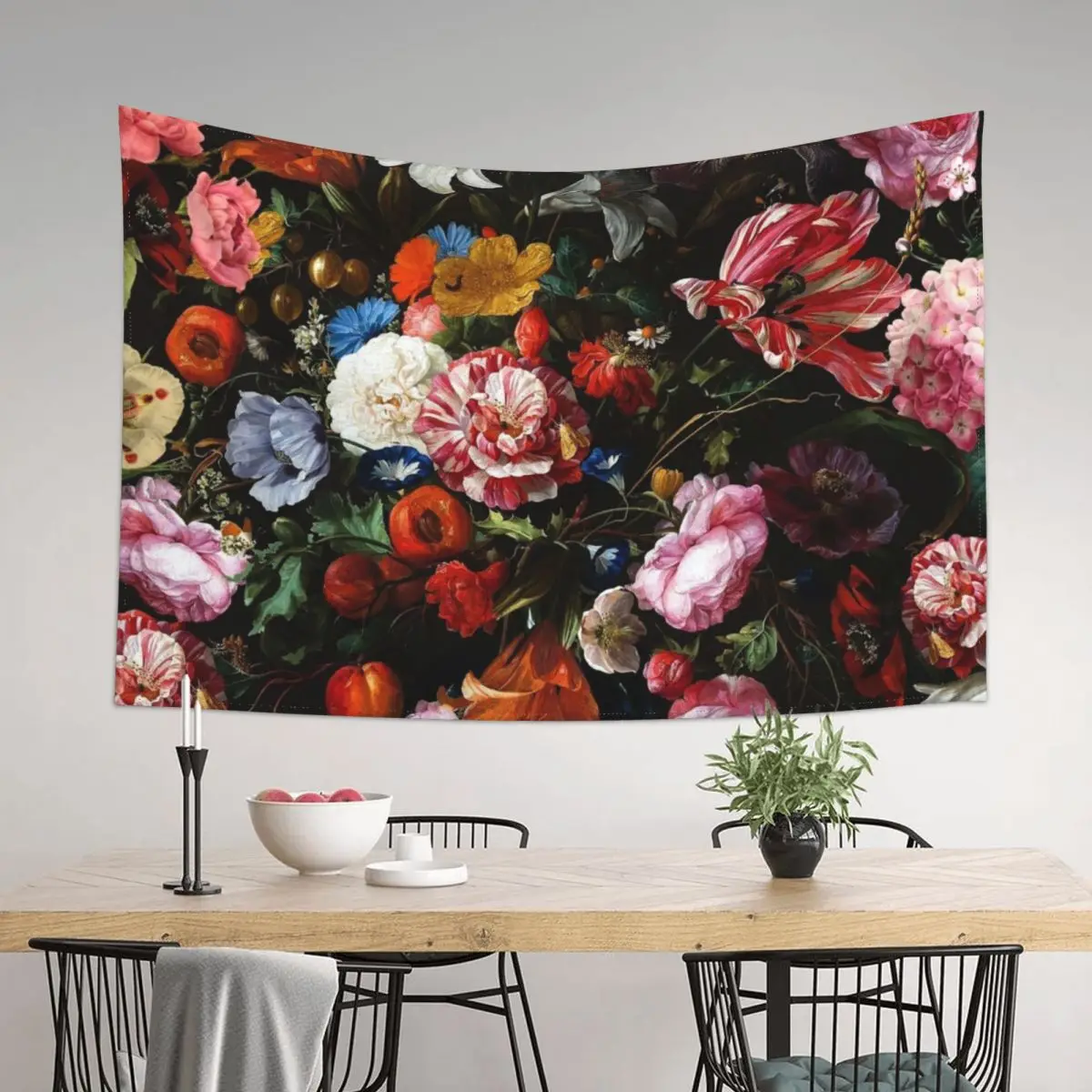 

Dutch Midnight Garden Tapestry House Decor Decoration For Bedroom Bedroom Decor Wall Tapestries Tapestry