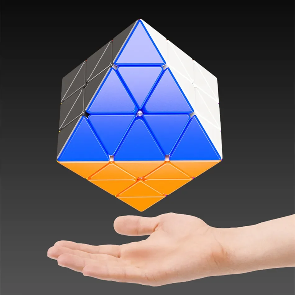 [JudyCube] Sengso FTO Rotating 3x3 Octahedron Magnetic Cube Shengshou 2x2 FTO Special Shaped Professional Puzzle Cubo Magico