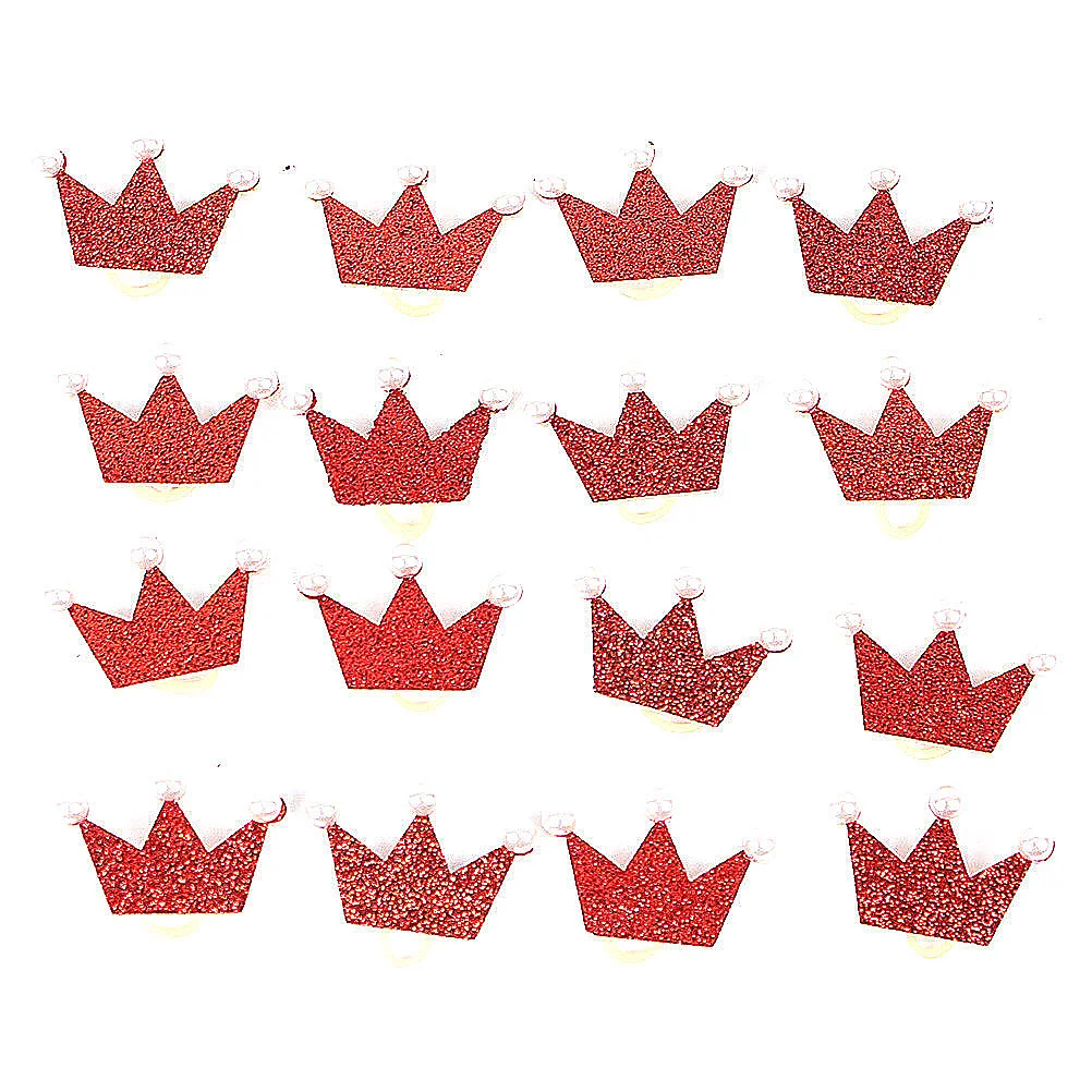 

20Pcs Pets Crown Hair Bands Elastic Soft Stretchable Multicolor Grooming Accessories for Dog Cat Hair Ties Braids Ponytails