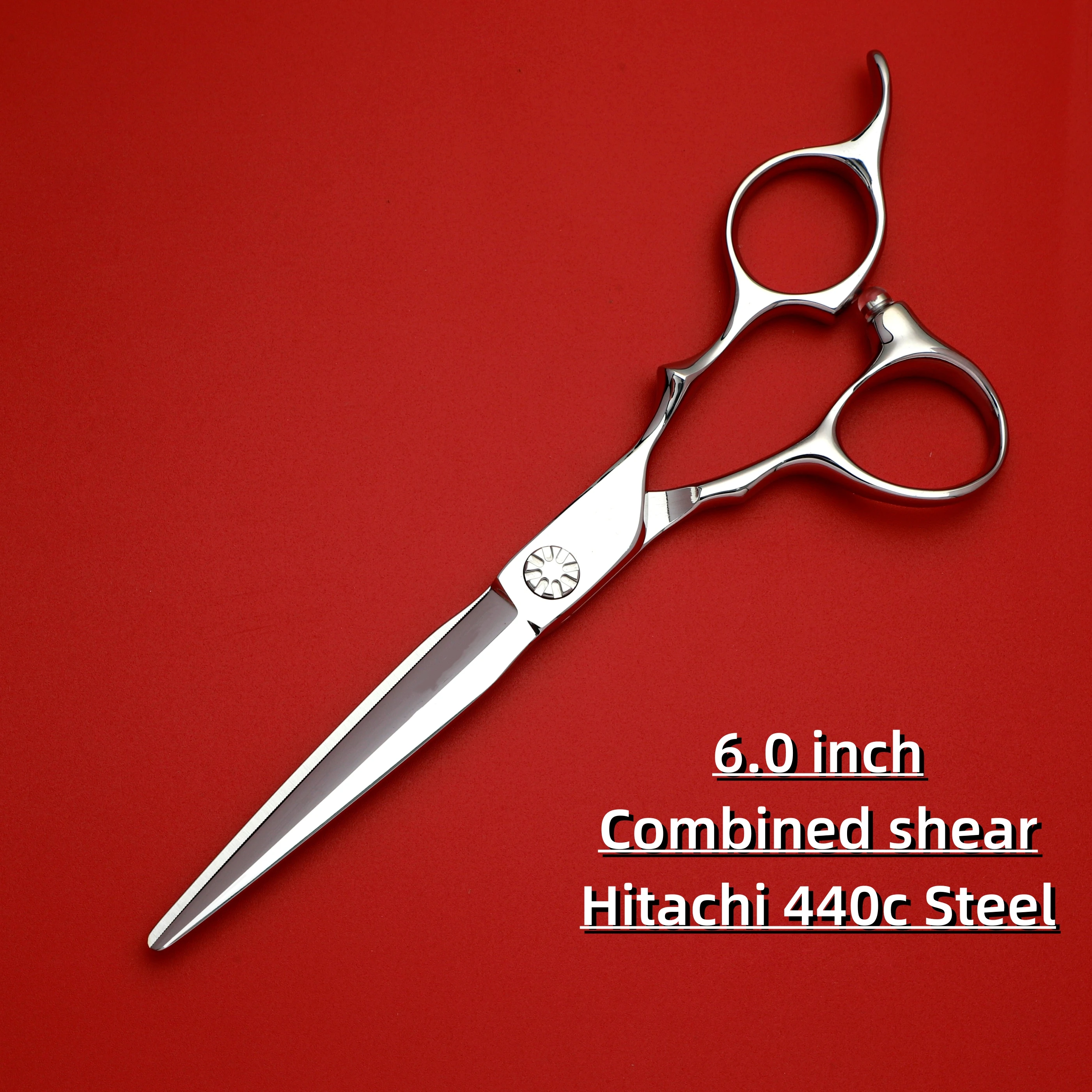 

Professional barber scissors，Hitachi 440C Steel hairdressing Scissors，Barbershop Accessories，6.0-6.5-6.8 inch Hair Cutting Tools