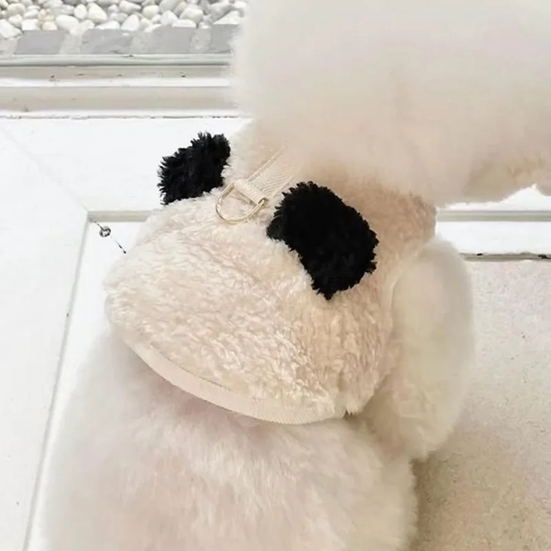 

Pet Clothes Christmas New Year Gift Cute Winter Pet Puppy Cat Shawl Earmuff Hat Thick Warm Cold-proof Cape Hat For Small Dog