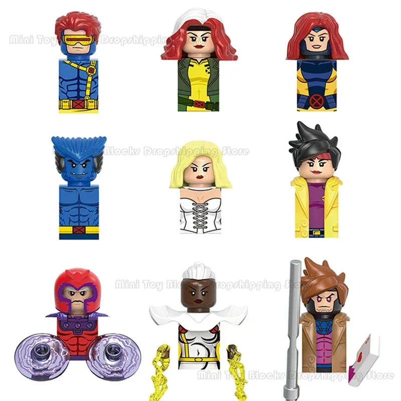 Movies XH Blocks Bricks Dolls Mini Action Toy Figures Assemble Blocks Kids Toys Gifts