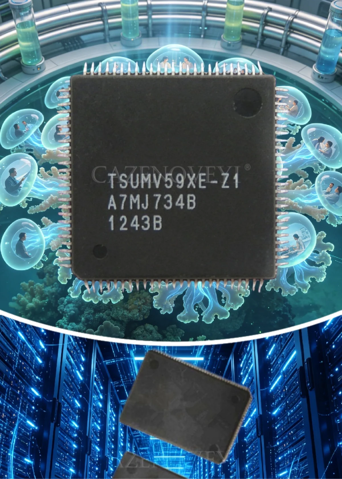 （1-5pcs）TW2866-LA2-CR TW2866 TSU69KBT-Z1-ST TSU69KBT TSUMV59XE-Z1 TSUMV59 TSUMV59XES TSUMV59 QFP-128