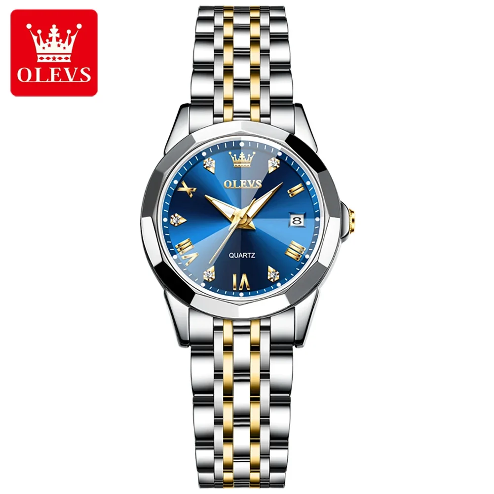 gold silver blue