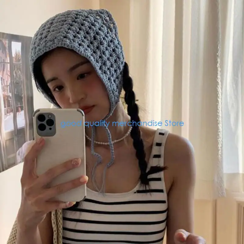 Y5JD Driehoekig voor Hoofddoek Hoofddoek Elegante Halsdoek Modeaccessoire voor