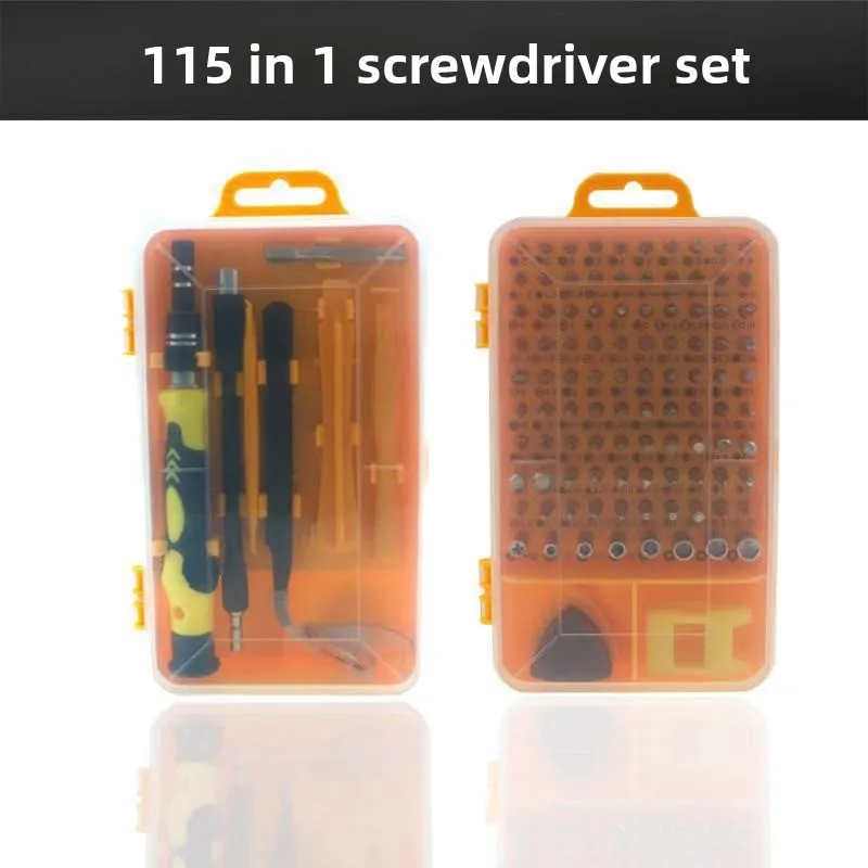 115 في 1 ترقية، تفكيك، كمبيوتر، صيانة متعددة الوظائف، مفك براغي الأجهزة، مجموعة مفكات براغي من سبائك الألومنيوم