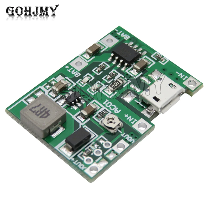 3.7V liter 9V 5V multimeter modified 18650 lithium battery charging, boosting, and discharging integrated adjustable module 2A