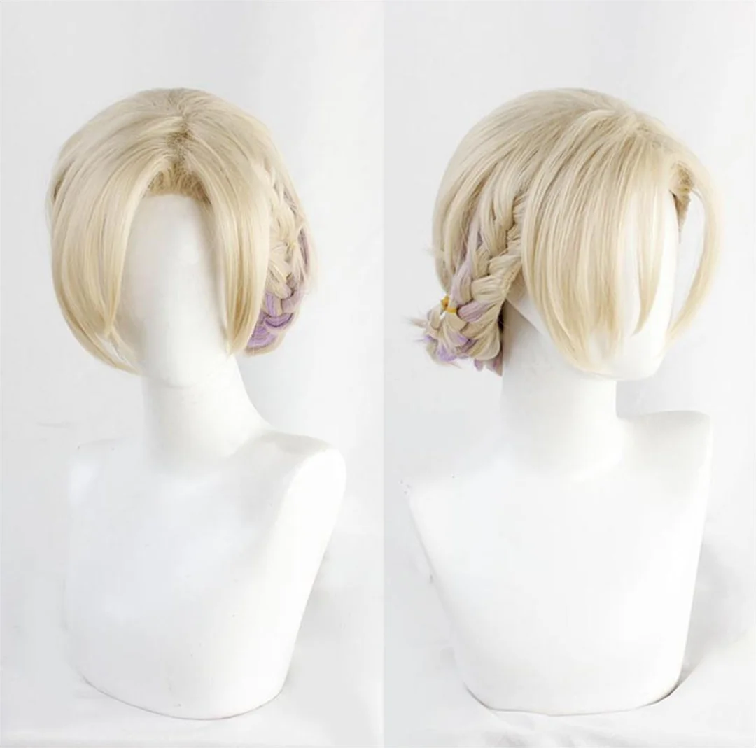 Cosplay Twisted Wonderland Vil Schoenheit Mermaid Wig Anime party wig