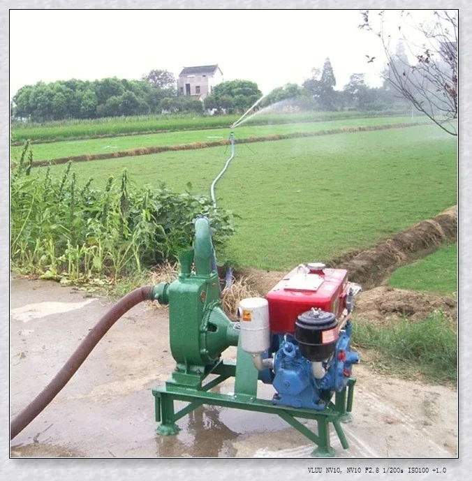 Exquisite 4.4KW Diesel Engine Water Pump With PY40 Rain Gun Sprinkler
