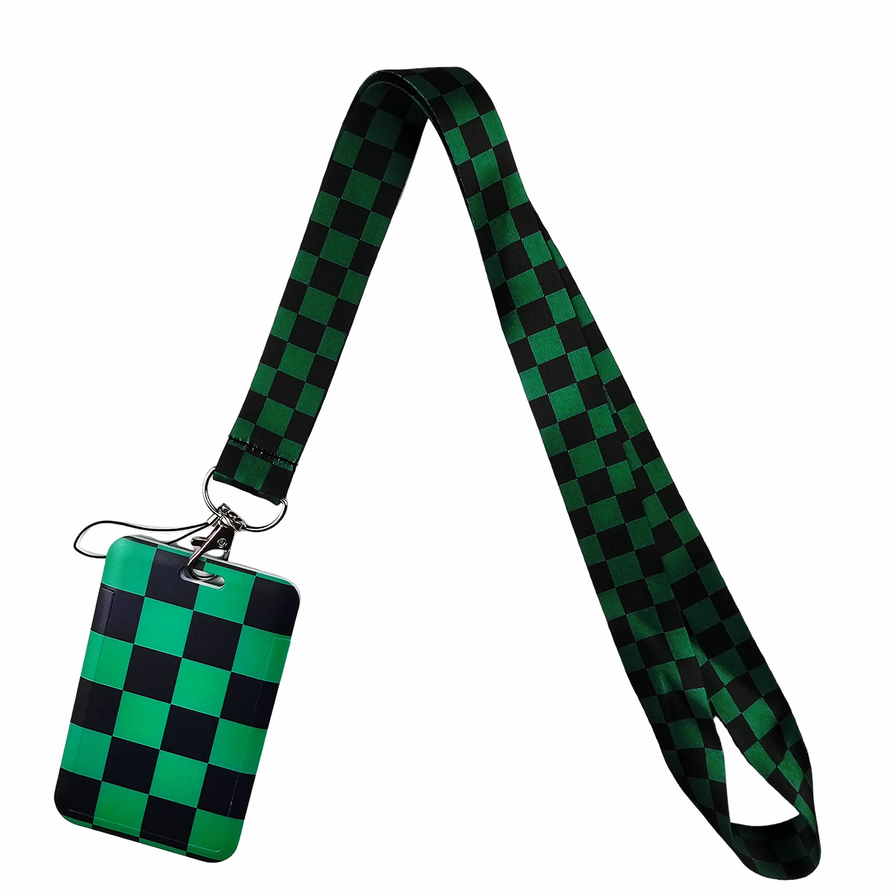 Lanyards Keychain Animated Cartoon Badge Holder ID Credit Card Pass Hang Rope Lanyard For Keys Anime Accessories Gifts