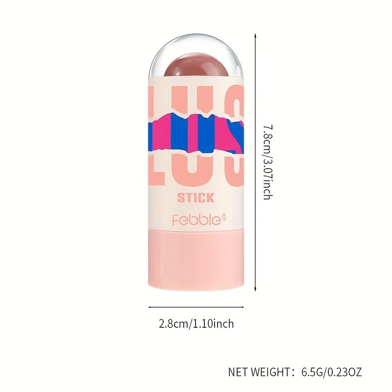 Fard in stick multiuso Fard liquido impermeabile naturale e duraturo facile da applicare Fard in crema per trucco