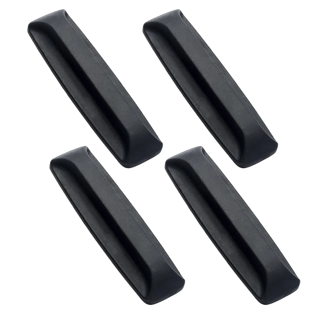 

4pcs Self-Stick Cabinet Handles Drawer Pulls Durable Pp Material Sliding Door Opener No Handle Easy Install Furniture