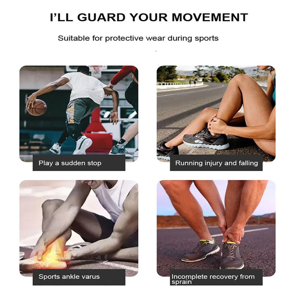 1PCS Adjustable Ankle Brace for Women Men,Provides Effecitve Ankle Support Protection,Friendly Breathable Ankle Brace for Sports