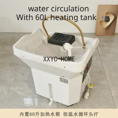 

Beweegbare Bassin Hoofd Therapie Machine Ter Ondersteuning Massage Bank Gezichtsbed Fumigatie Water Circulatie