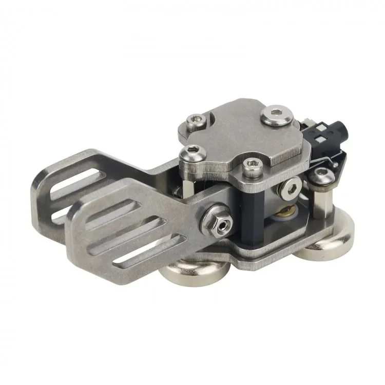 

2026 HamGeek Stainless Steel CW Morse Key Portable Telegraph Key Paddle Key with Magnetic Base (Trade Edition)