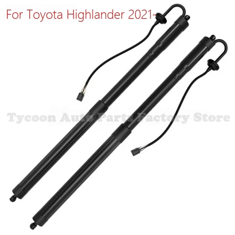 

High Quality 2PCS 68910-0E070 68920-0E050 Brand New Rear Left and Right Electric Support Rods For Toyota Highlander 2021-