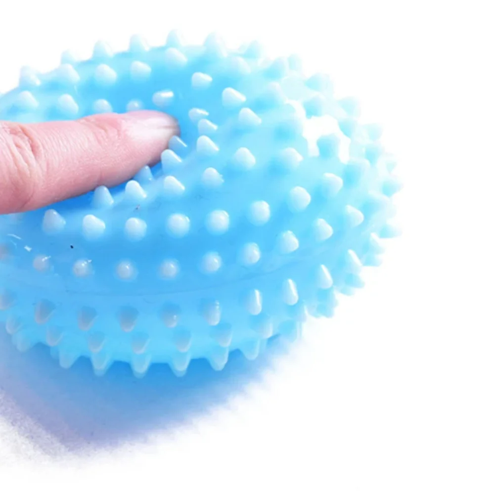 كرة تدليك تعمل باللمس، كرة اللمس اليدوية والقدم، استرخاء العضلات، قبضة تدريب القوة، كرة شوكة ناعمة #3