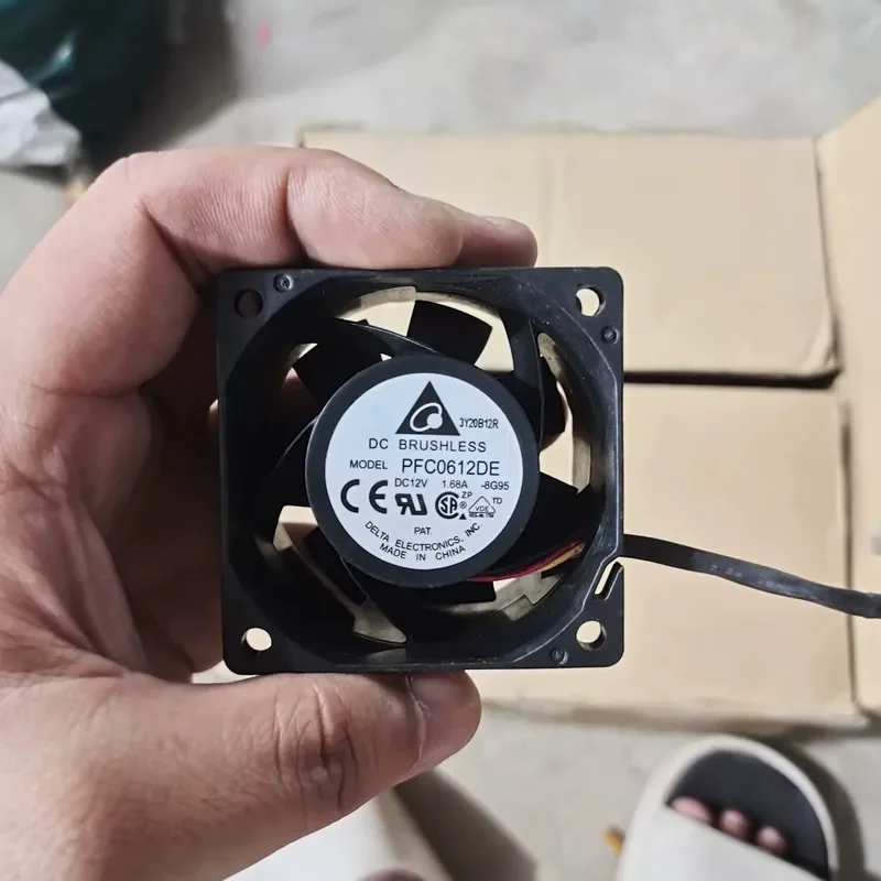 for Delta PFC0612DE 6038 6cm All Metal High Temperature Cooling Fan