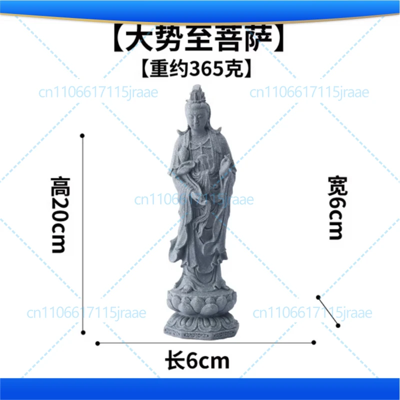 Sandstone Tathagata Guanyin sculptures and figurines Chinese Buddhist figures Home Living Room Office Table decoration feng shui
