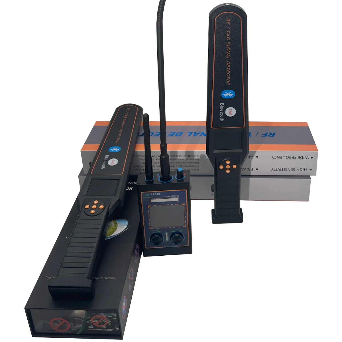 

Радиочастотный детектор ошибок с Bluetooth TAG сканером, скрытая камера, GPS-трекер, беспроводное подслушивающее устройство, инструмент безопасности конфиденциальности