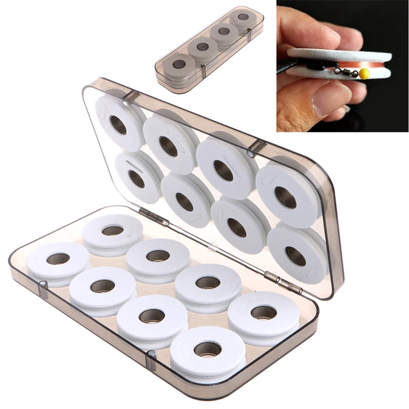 8/16Pcs Foam Winding Board Fishing Line Wire Shaft Bobbin Spools Tackle Box Gift Y1QE