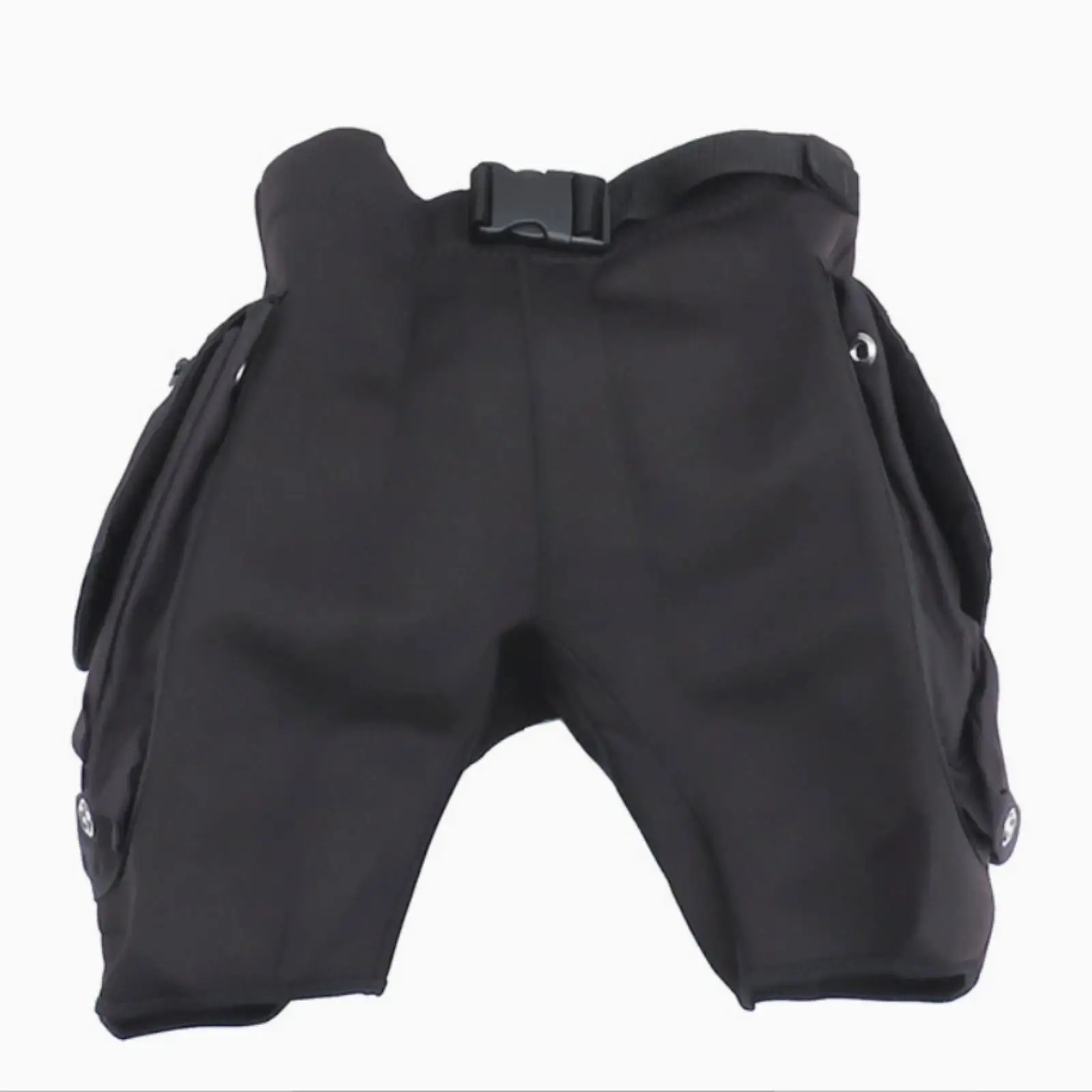 Men Spearfishing Shorts 3mm SCR Neoprene Diving Pants with Cargo Pockets Hook Loop Waist for Water Sports Swimming and Snorkel