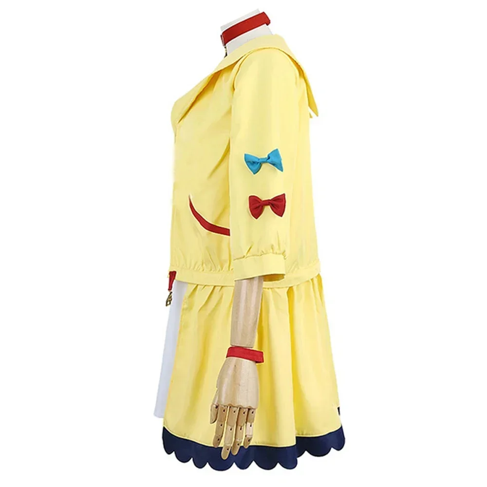 New 2026 Game VTuber Inugami Korone Cosplay Costume Adult Women Girls Coat Dress Suit Halloween Outfit Uniform Party Carnival