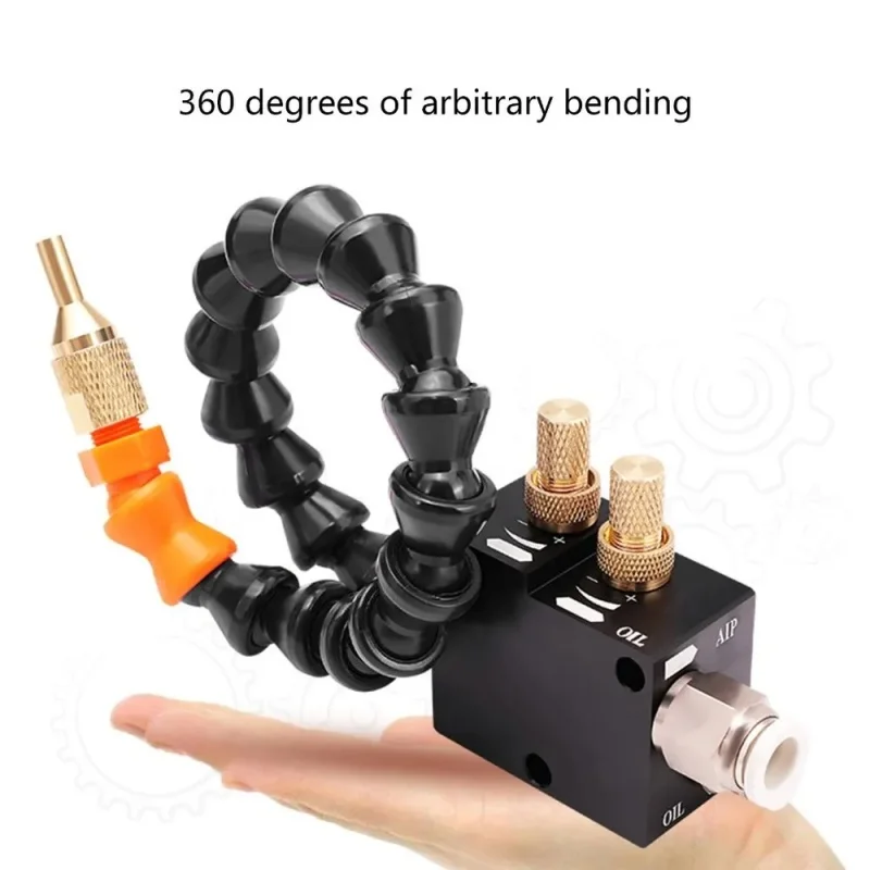 YS-BPV-3000 Machine Tool Sprayer with Short Nozzle STR-01 Cutting Cooling Spray Oil Pump for Industrial Use