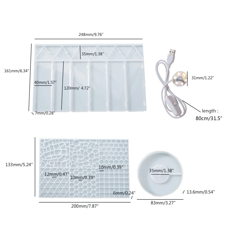U4lf resina silicone molde