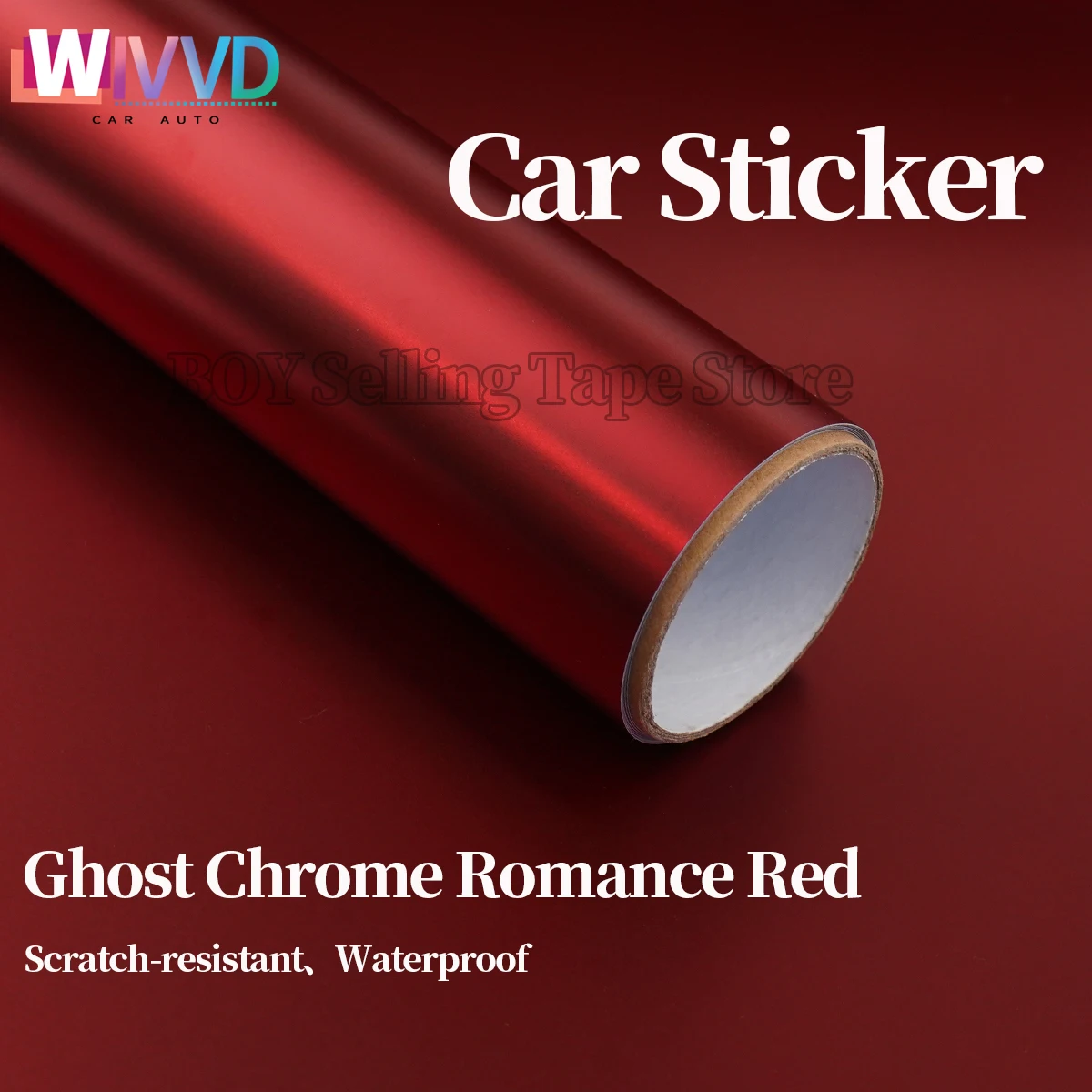 Romance Red Vinyl Wrap Car PET Romani Red Vinyl Wrap Stickers for Car Film Cover Matte Metallic for Motorcycle Accessories