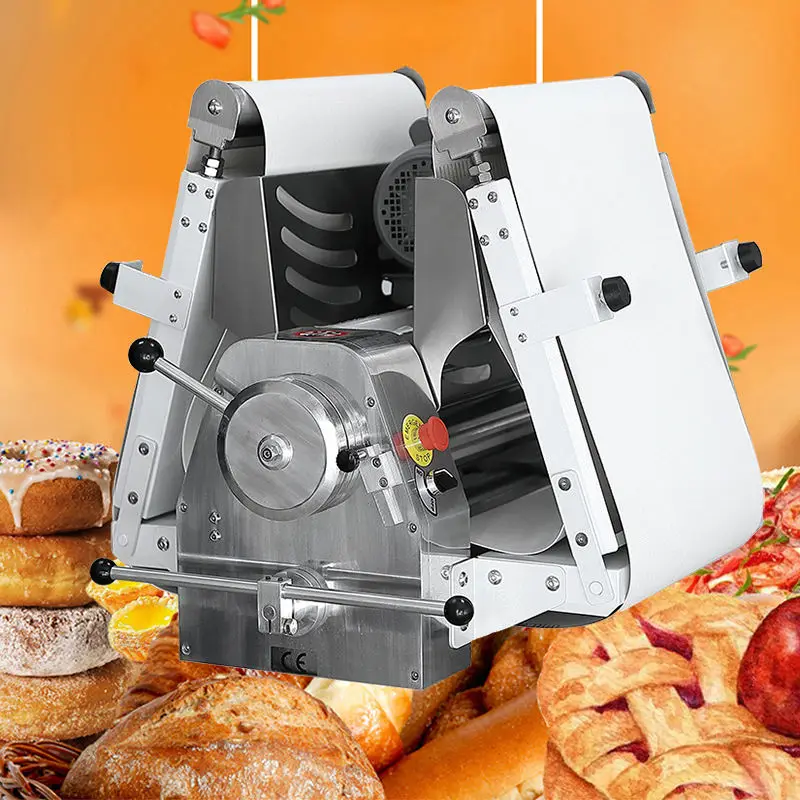 Factory outlet   Dough Sheeting Machine Commercial Stainless Steel Bakery Equipment Pastry Dough Sheeter